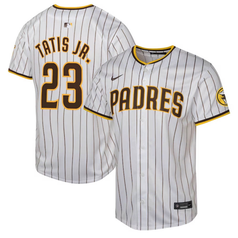 Authentic San Diego Padres Tatis Jr #23 jersey youth S